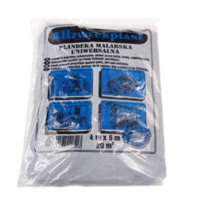 Folia malarska gruba 4x5m 0,6 kg